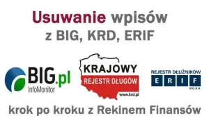 Jak usunąć wpis z KRD? Spłacony dług, niesłuszny wpis poradnik