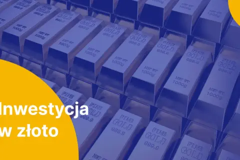 Inwestycja w złoto: poznaj potencjalne zyski w rok. Rzędy sztabek złota symbolizują możliwości zarobku.