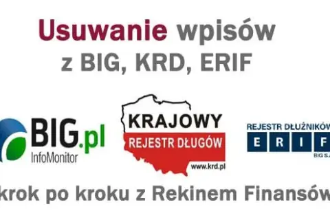 Jak usunąć wpis z KRD? Spłacony dług, niesłuszny wpis poradnik