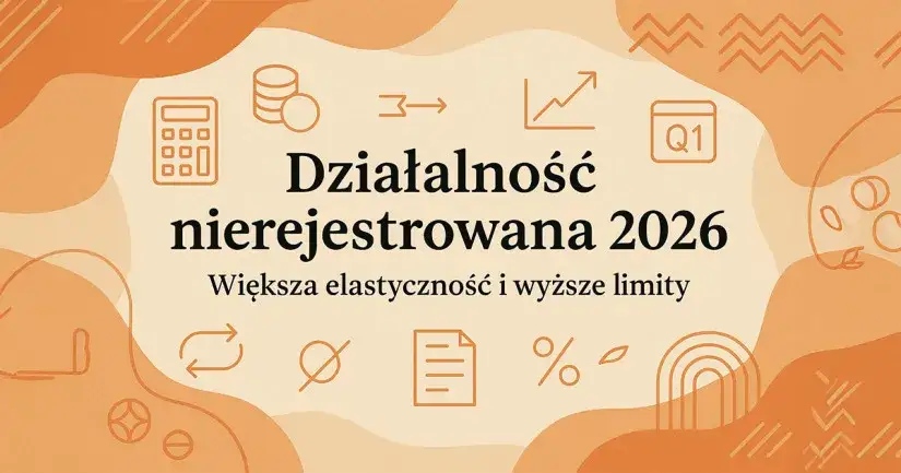 limit działalności nierejestrowanej 2026 kwartalny