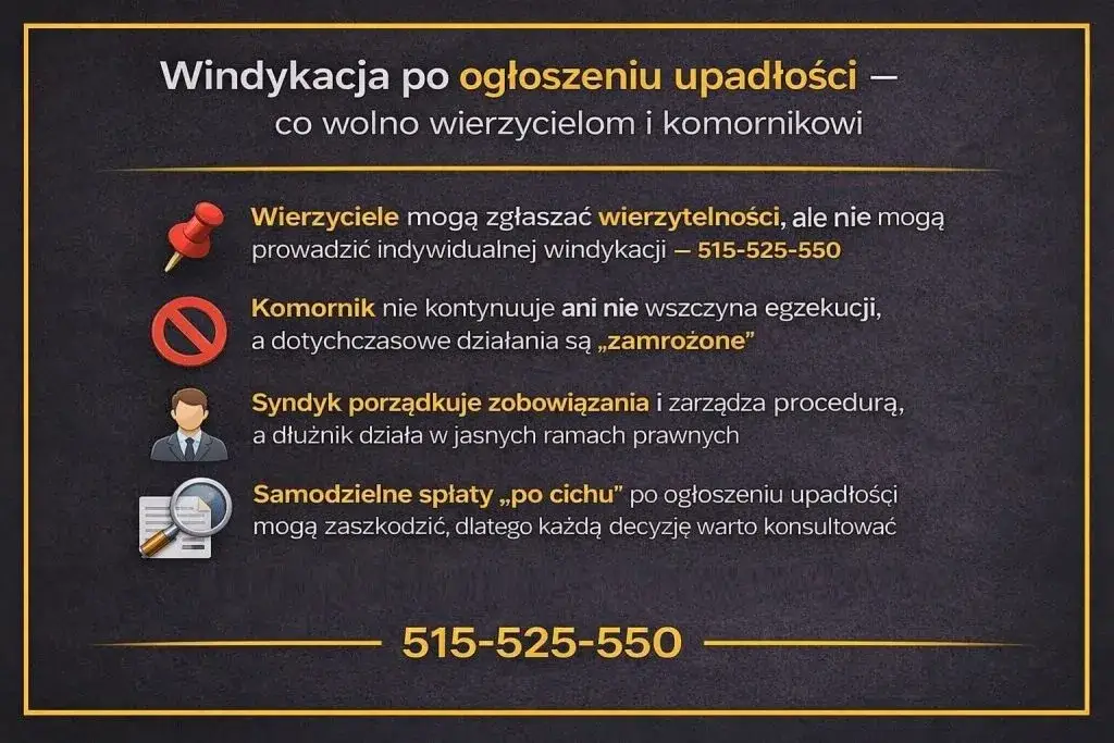 windykator vs komornik infografika