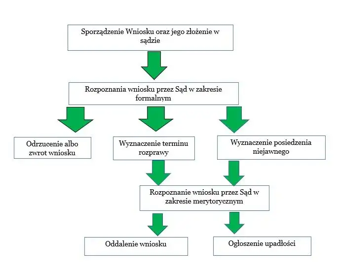 proces upadłości konsumenckiej schemat