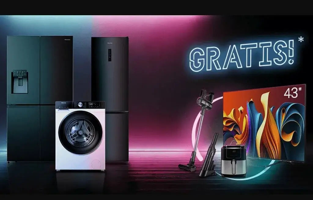 Hisense lodówka pralka