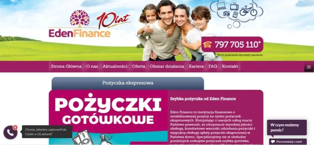 Eden Finance weryfikacja BIK